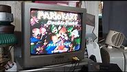 2005 Sanyo 13" CRT TV (And the Gamecube)