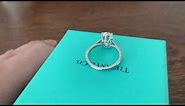 Ultra RARE Tiffany & Co 2023 Model Brilliant Oval Diamond NOVO Ring Offered by Bluechipjewelry