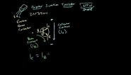 How a transistor amplifies current | Digital electronics (6 of 10)