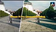How to get CINEMATIC iPhone 14 pro footage (my color grading workflow)