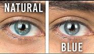 Best Blue Colored Contacts For Dark Eyes | Addict Blue vs Anesthetic Mar