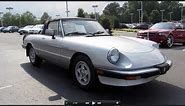 1984 Alfa Romeo Spider Veloce 2.0 5-spd Start Up, Exhaust, and In Depth Tour