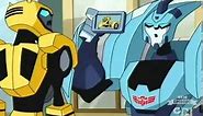 Transformers Animated Bumblebee Meet Blurr