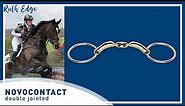 Novocontact - Double Jointed Loose Ring Snaffle (Ruth Edge)
