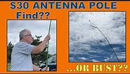 Review and Test of GOTURE Telescoping Fishing Pole for Ham Radio Antenna