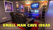 Small Man Cave Ideas that Maximize the Manliness