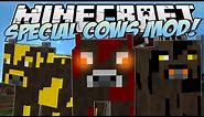 Minecraft | SPECIAL COWS MOD! (Cows with Elemental Powers!) | Mod Showcase