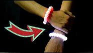 How To Make A Beautiful Glowing LED Bracelet - DIY Cool Invention