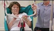 Not Able to Assist (N) Skills: Transfer a patient using a sling hoist