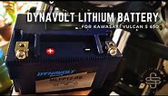 DYNAVOLT MLP12-BS Lithium Battery for Kawasaki Vulcan S (YTZ10S YT12A-BS)