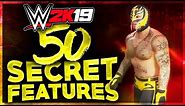 WWE 2K19 - 50 Secret Features You Might Not Know (Secret Characters, Glitches, Entrances & More)