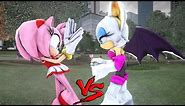 Amy Rose VS Rouge the Bat