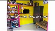 Perfectly organised One room House tour in a village