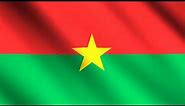 Flag of Burkina Faso // Drapeau du Burkina Faso