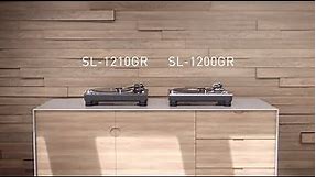 Grand Class Direct Drive Turntable System SL-1210GR / SL-1200GR