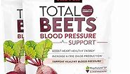 FORCE FACTOR Total Beets Blood Pressure Support Supplement, Beets Supplements with Beets Powder, Great-Tasting Beets Chewables for Heart-Healthy Energy, and Increased Nitric Oxide, 120 Chews, 2-Pack
