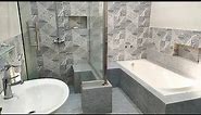 Washroom design 8.5' x 10' [feet] || bathroom design