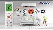 How to use GREE AC Remote