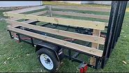 Lowe’s 5x8 Utility Trailer 1 year review & upgrades