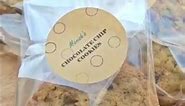 Best Chocolate Chip Cookies | Eco-friendly Cello Bag | Mr BlueFish #sustainablepackaging #shorts