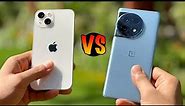 iPhone 13 vs OnePlus 11R Camera Test 🔥 | Surprising Results! (HINDI)