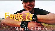 Garmin Fenix 7s Sapphire Solar | UNBOXING | Walkthrough | Tips | Tutorial | Set up | Women's 42mm