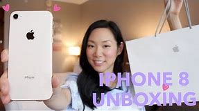 iPhone 8 Unboxing ♥ Gold