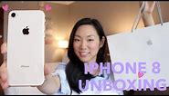 iPhone 8 Unboxing ♥ Gold
