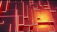 4K Abstract Geometric Animated Neon background Infinite Loop Video Live Wallpaper | Free Version
