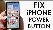 How To FIX iPhone Power Button Not Working!