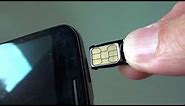 Google Nexus 6: How to Insert / Remove SIM Card