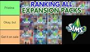 Ranking ALL Sims 3 Expansion Packs