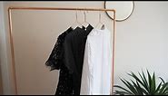 Make a copper pipe clothes rail | ao.com