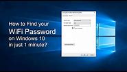 How to find WiFi Password on Windows 10 (2021)
