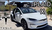 2022 Tesla Model X Plaid Overview Walk Through Review