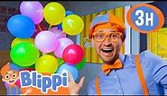 Colorful Balloons Everywhere!! | Blippi - Kids Playground | Educational Videos for Kids