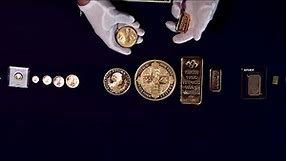 Comparing Gold in Hand - A Detailed Comparison of Gold Coin Sizes