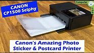 Canon's Amazing CP1500 Selphy Photo, Sticker & Postcard Printer Review