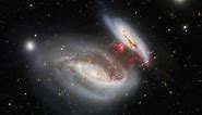 Twisted 'Taffy Galaxies' In Amazing Gemini North Telescope Image