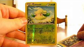 Opening a Darkrai EX Pokemon Card Tin