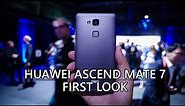 Huawei Ascend Mate 7 First Look