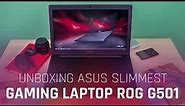 ASUS G501 4K Gaming Laptop Unboxing