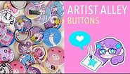 Artist Alley - Buttons