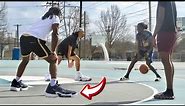 Playing Basketball in Size 20 Shoes Prank!