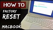 HOW to Factory Reset- White Apple Macbook [Works in 2021]