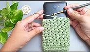 How to Crochet Phone Case | Crochet Phone Cover | Such an Easy Crochet Pattern | ViVi Berry DIY