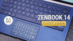 ASUS Zenbook 14: Giving the NumPad a new home
