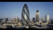 30 St Mary Axe Gherkin Tower Beautiful Tower in London UK
