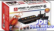 AtGames Atari Flashback 6 - Hardware Review - Joe Goes Retro