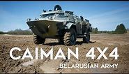 Caiman 4x4: Belarusian First Indigenous Armored Scout Car